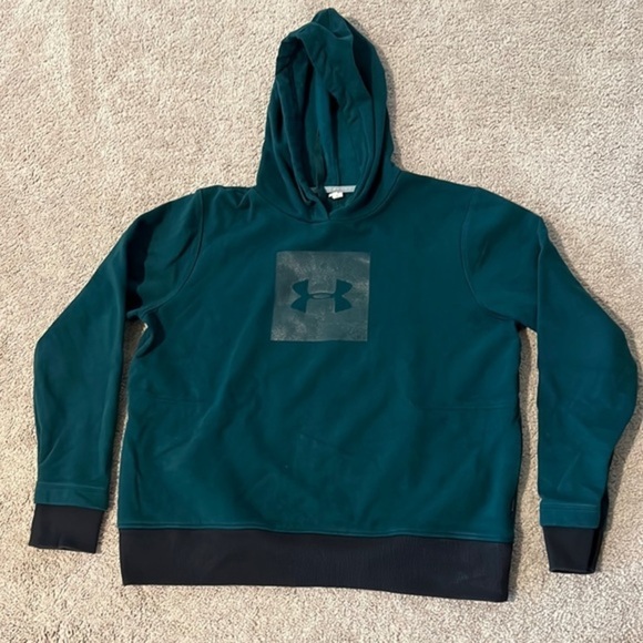 Under Armour Sweaters - Forest Green Under Armour Hoodie Sweater